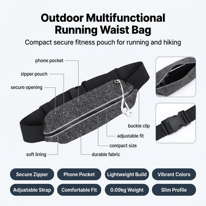 Outdoor Multifunctional Running Waist Bag