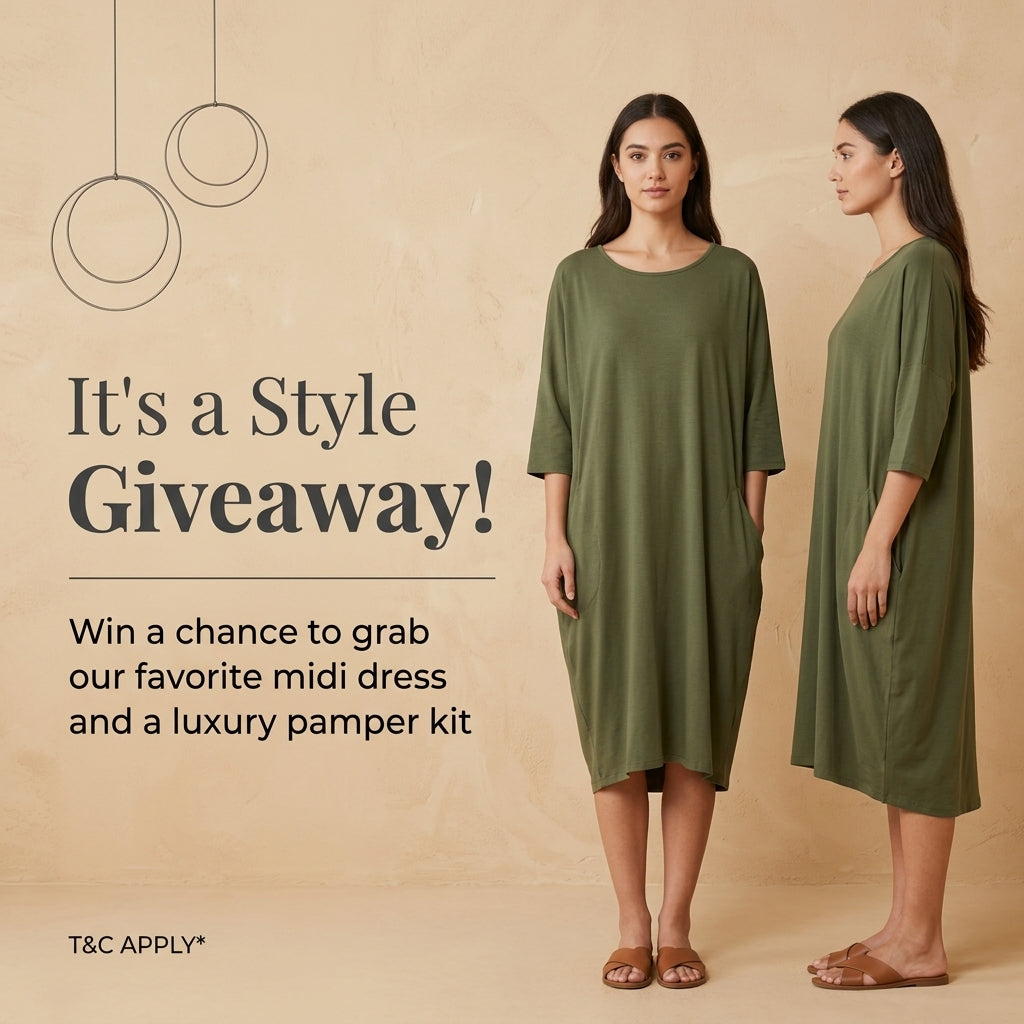 Casual Mid-length Dress