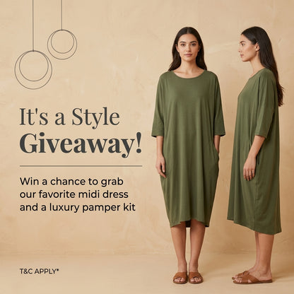 Casual Mid-length Dress
