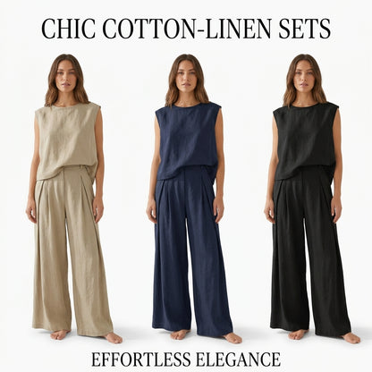 Conjunto de dos piezas holgado para mujer