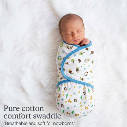 100% Cotton Baby Swaddle Wrap Blanket for Infants