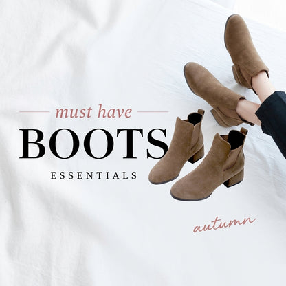 Chelsea Ankle Boots for Women - Fashionable Pointed Heels