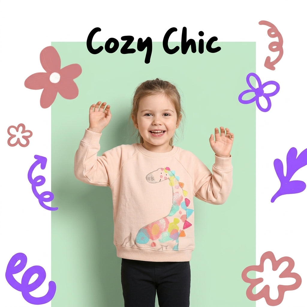 Girls' Long Sleeve Sweater