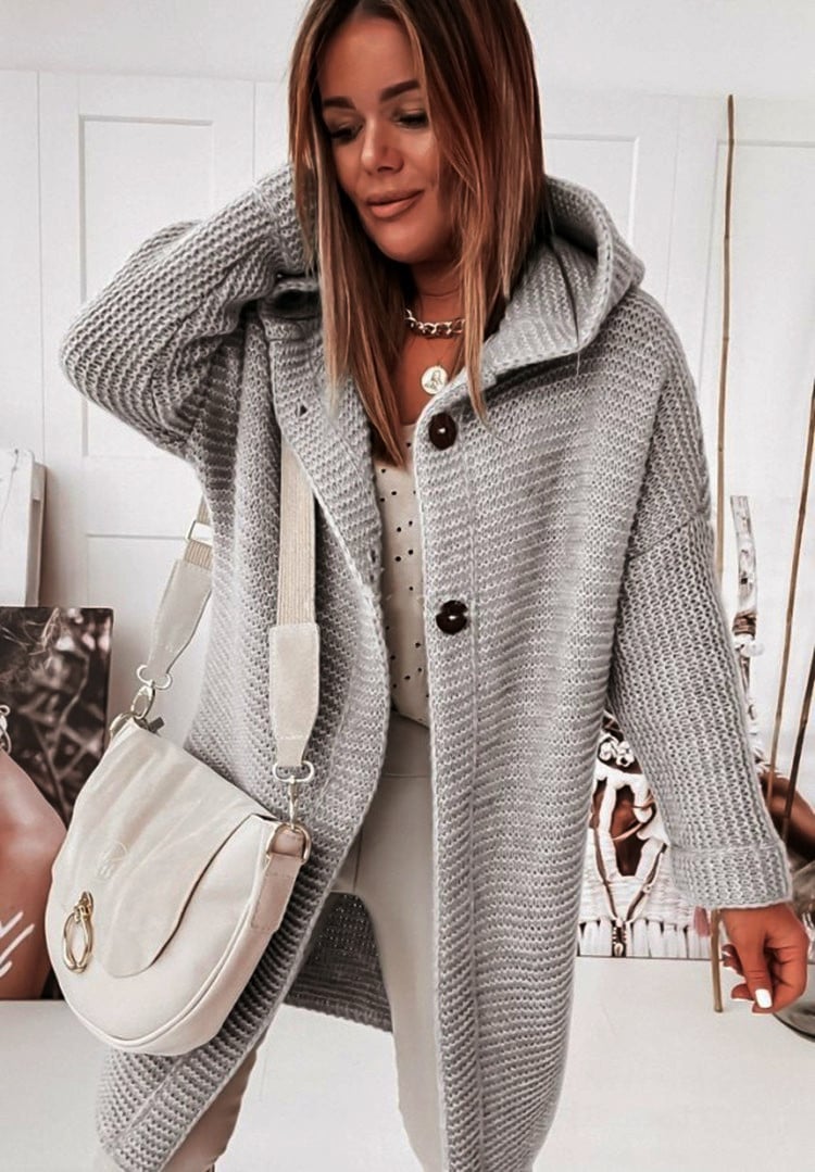 Loose Cardigan Sweater for Women