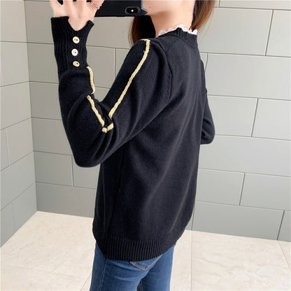 Women's Loose Knit Sweater for Fashion