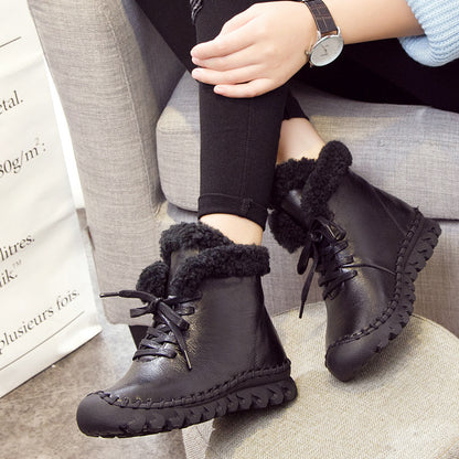 Casual Thick Sole Flat Shoes