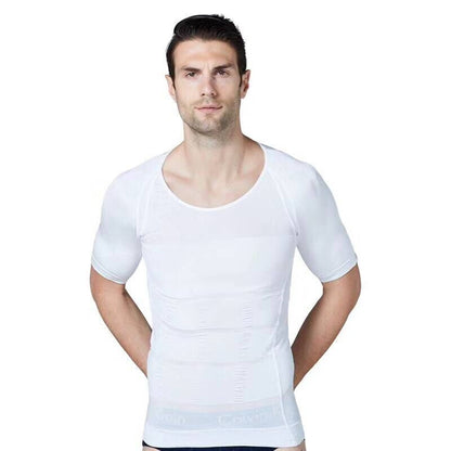 Men's Short Sleeve Compression Workout Shirt