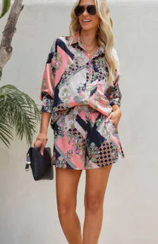 Bohemian Ruffled Strapless Jumpsuit with Bow Tie