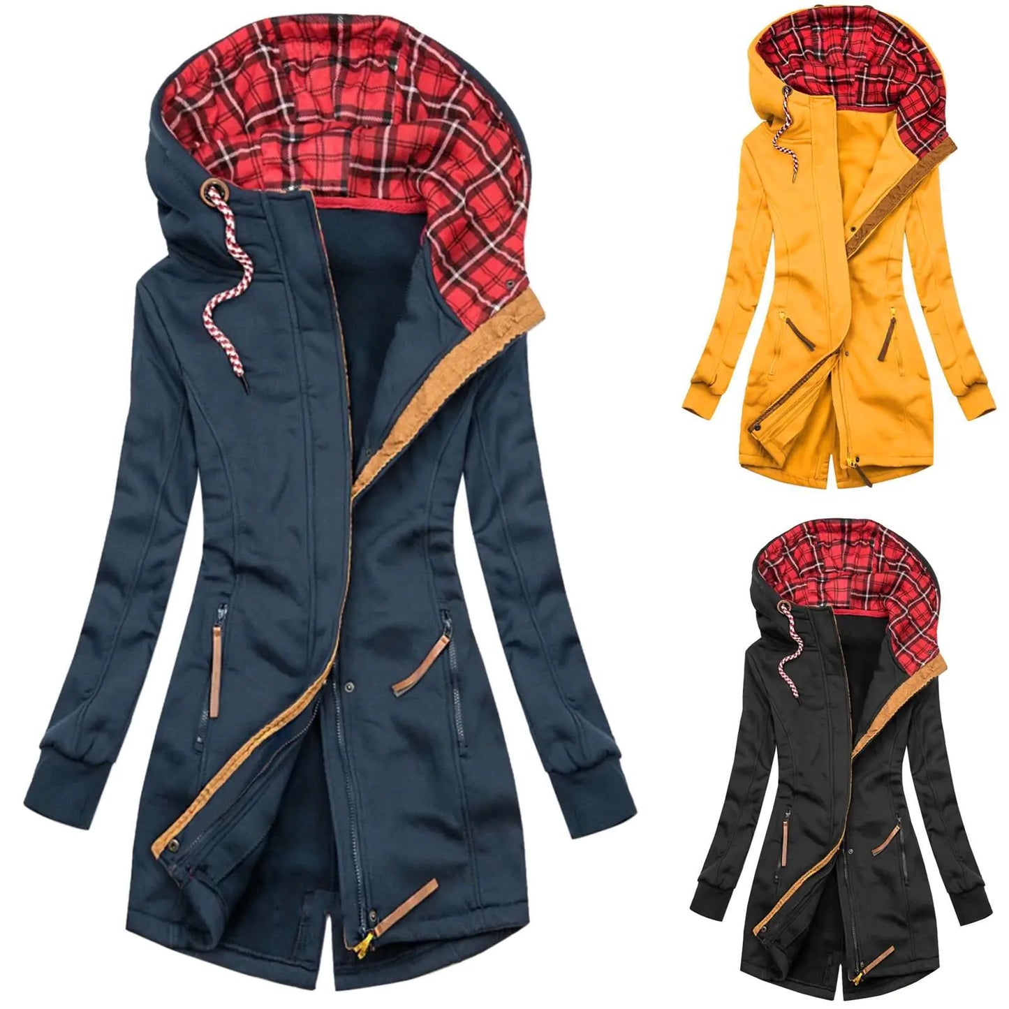 Plus Size Thick Casual Women's Autumn Winter Jacket