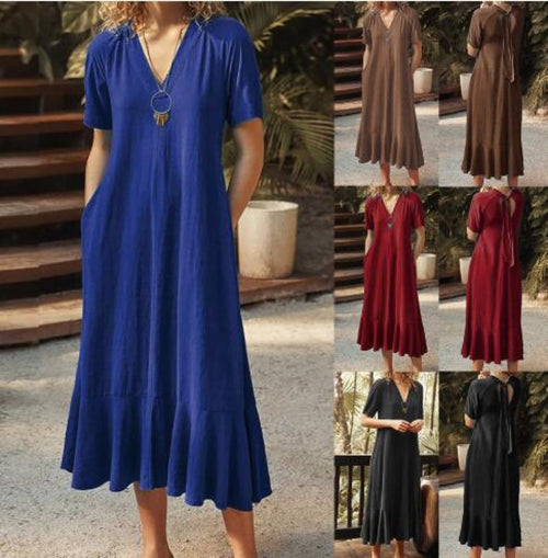 Plus Size Summer Dresses for Women 2XL-5XL