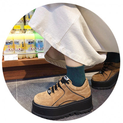 Thick Sole Casual Platform Shoes