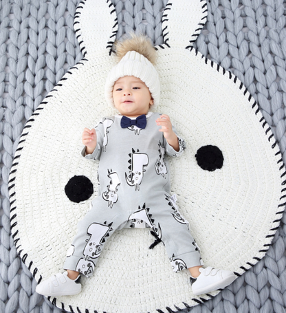 Baby Boy Spring Jumpsuit with Long Sleeves Set