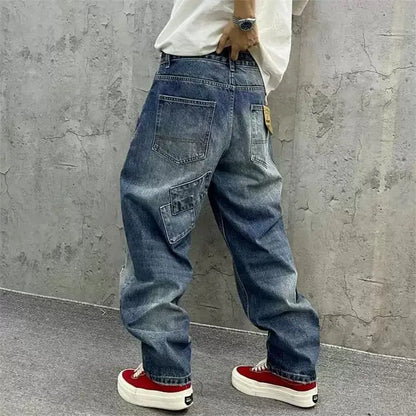 Fashion Loose Straight Harem Pants