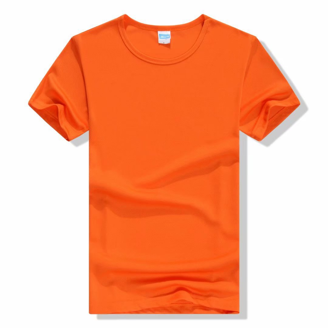 Custom Quick-Dry Round Neck T-Shirts for Events