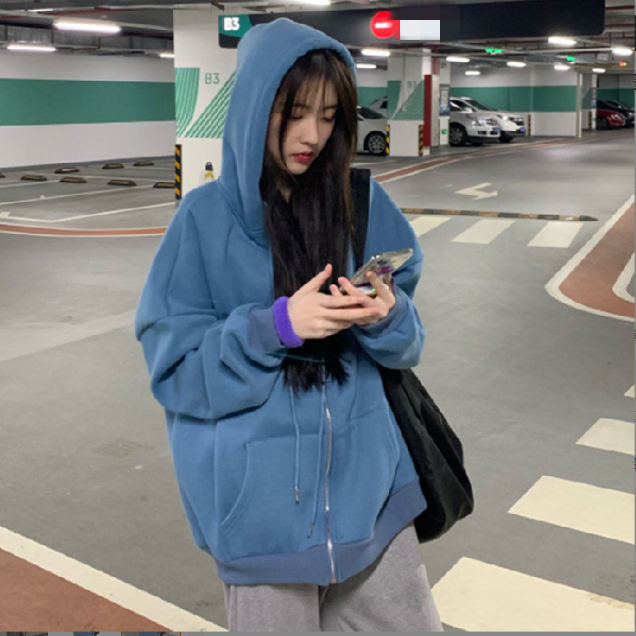 Thickened Fleece Loose Cardigan Jacket