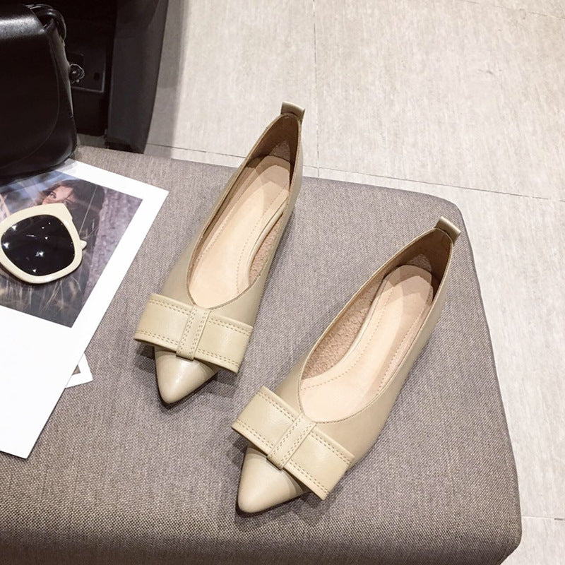 Spring New Pointed Toe High Heel Mary Jane Shoes
