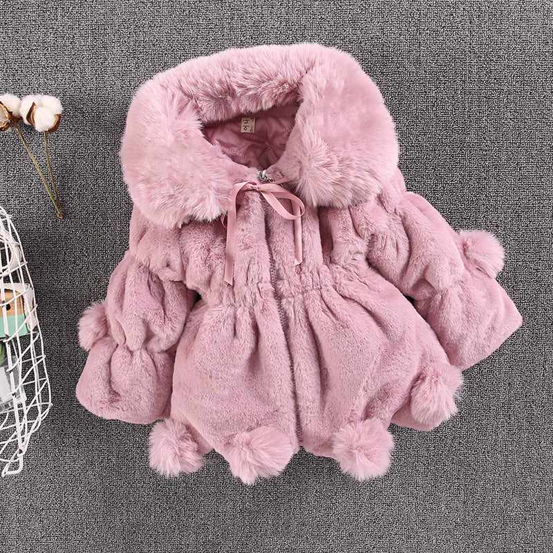 New Fashion Winter Girls' Sweater Coat