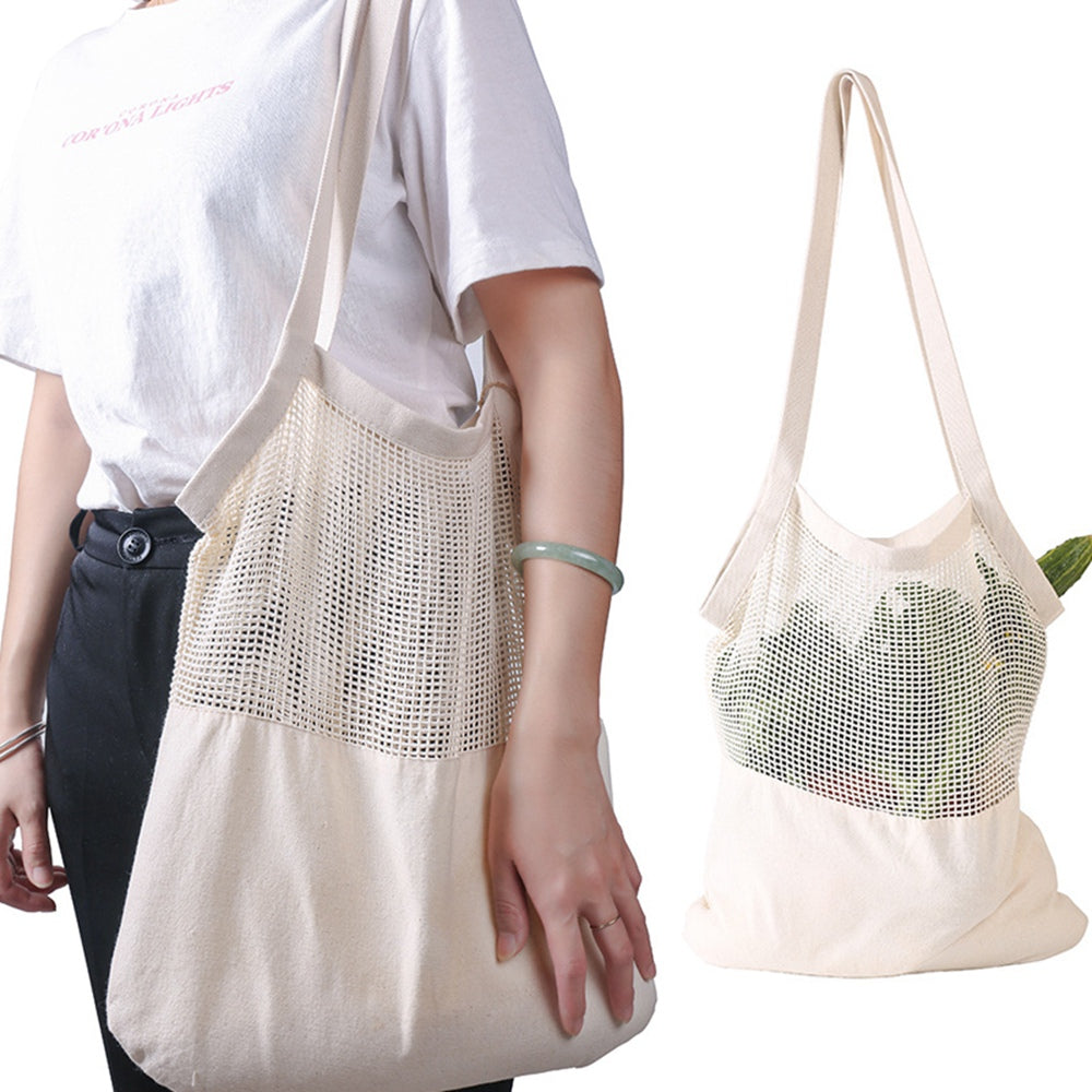 Eco-Friendly Cotton Canvas Grocery Tote Bag