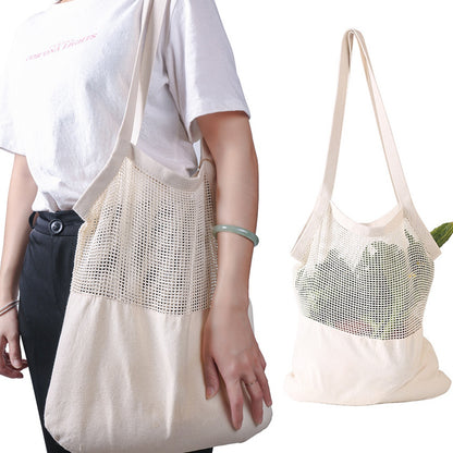 Eco-Friendly Cotton Canvas Grocery Tote Bag