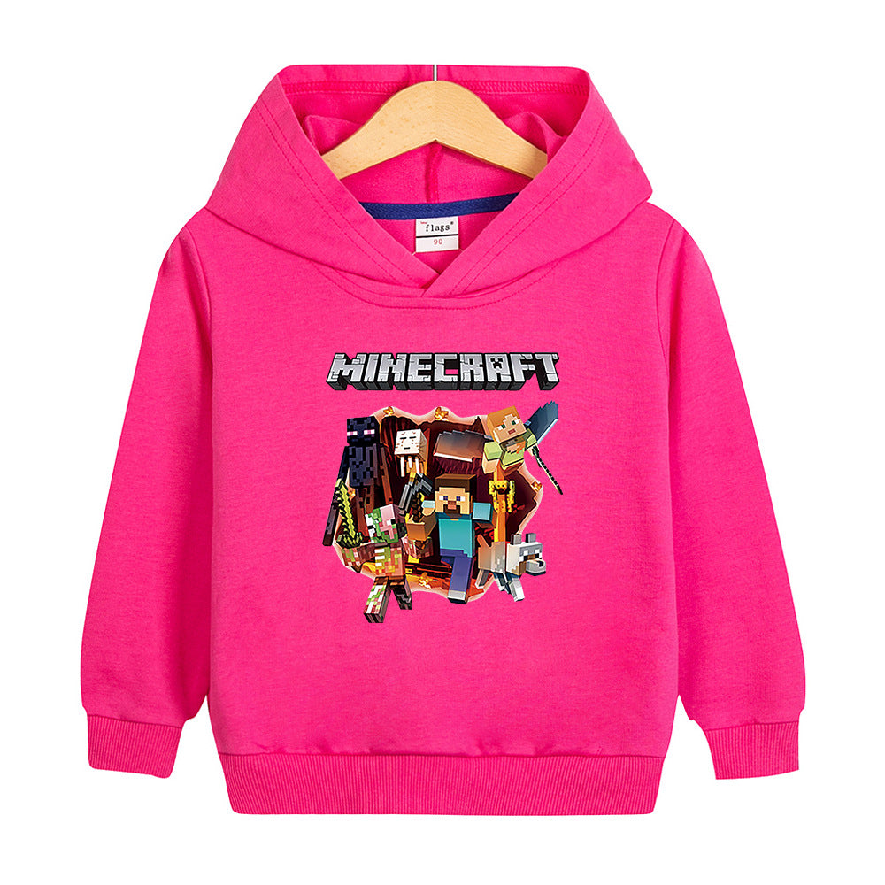 Boys' Hooded Sweatshirts - Pure Cotton Casual Tops