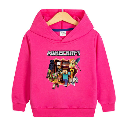 Boys' Hooded Sweatshirts - Pure Cotton Casual Tops