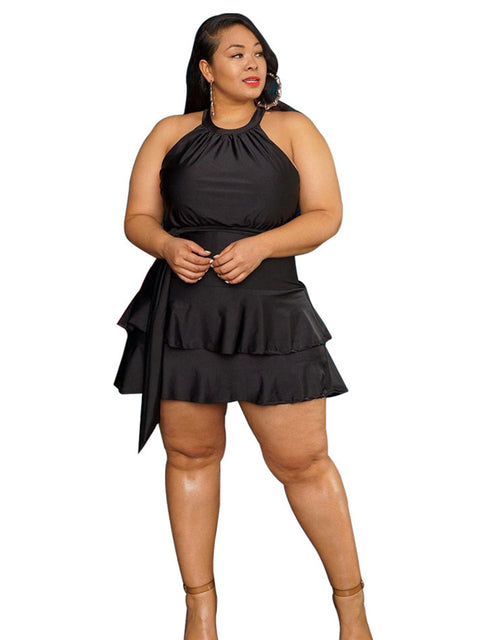 Backless Short  Dresses for Women Plus Size