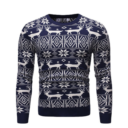 Camouflage Printed Loose Casual Sweater Top