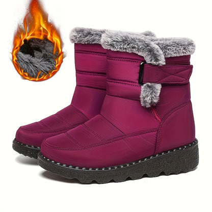 Winter Boots for Women New Long Plush Snow Boots