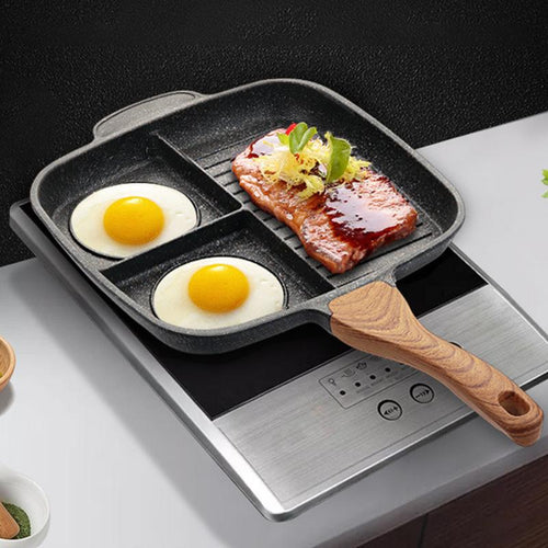 Multifunctional Non-Stick Frying Pan for Breakfast