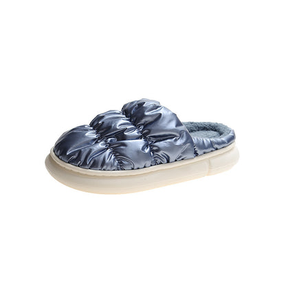 Warm Velvet Cotton Slippers for Women - New Style