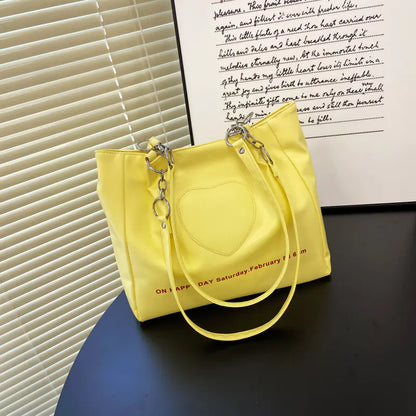 Cute Portable Tote Bag - Large Capacity Commuter Bag