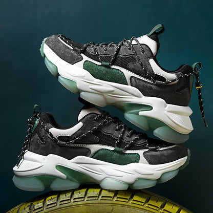 Fashionable Men's Casual Low-Top Dad Sneakers