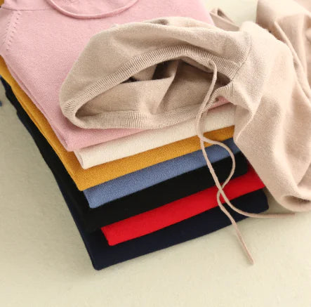 Hooded Thin Sweater for Women