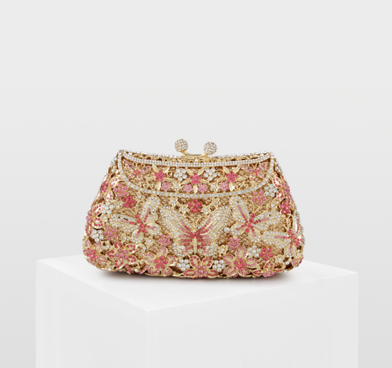 Luxury Rhinestone Evening Handbag for Women