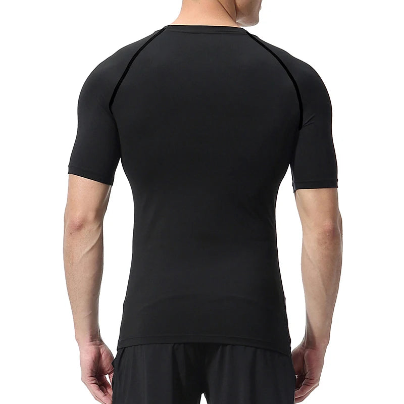 Men Athletic Quick Dry Compression Berserk Print T-shirts Tees