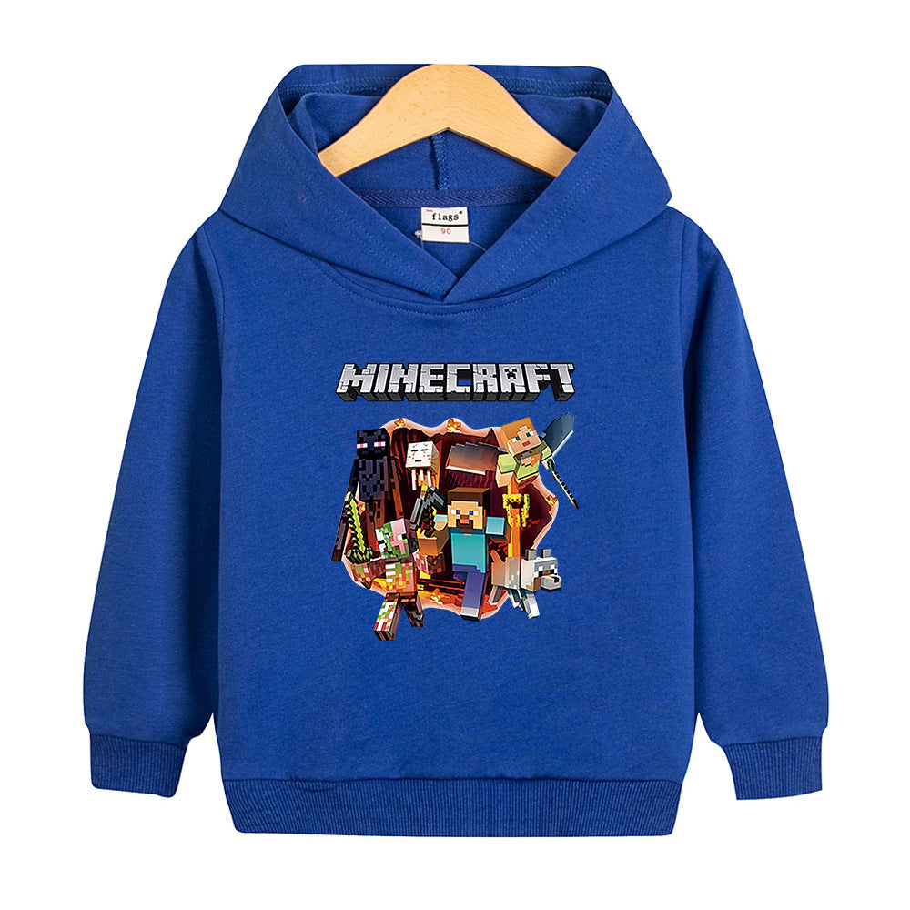 Boys' Hooded Sweatshirts - Pure Cotton Casual Tops