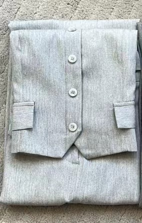 Tailored Set: Vest and Long Skirt