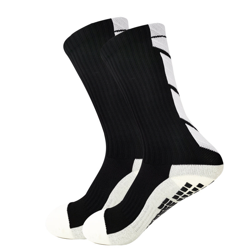 Non-Slip Soccer Grip Socks with Towel Bottom for Enhanced Performance and Stability in Sports