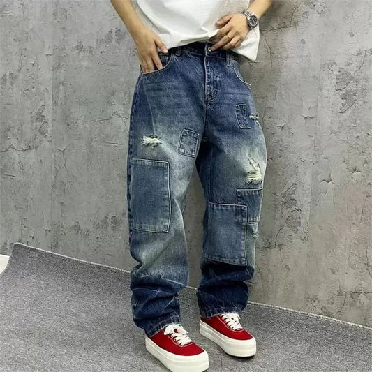 Fashion Loose Straight Harem Pants