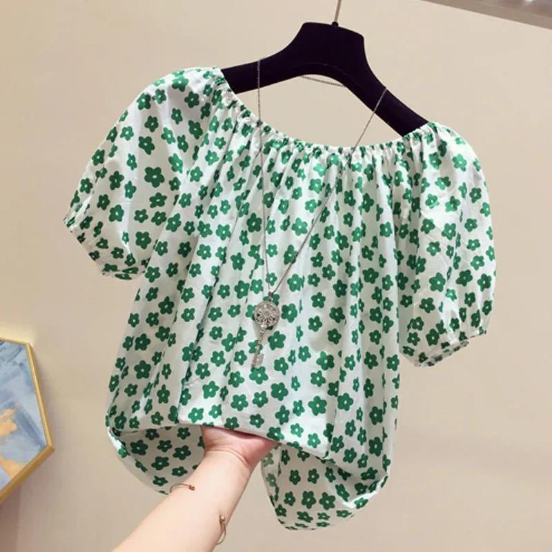 Floral Off-Shoulder Blouse for Women