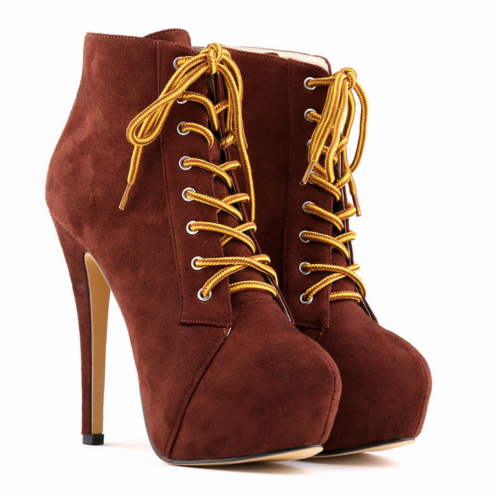 High Heeled Martin Boots and Heels