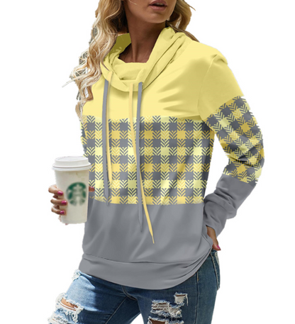 Women's Plus Size Long Printed Loose Top