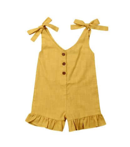 Summer Sunsuit for Girls Aged 1-6 Years