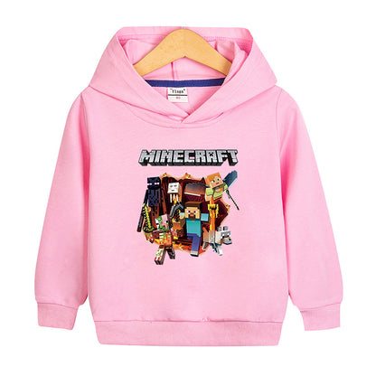 Boys' Hooded Sweatshirts - Pure Cotton Casual Tops