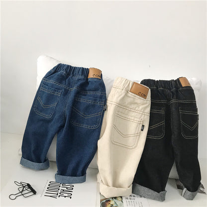 Boys' Cotton Jeans Pants