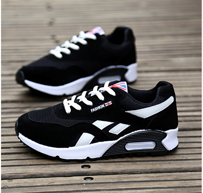 Mesh Thick-Soled Height-Increasing Running Shoes