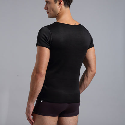 Men's Short Sleeve Compression Workout Shirt