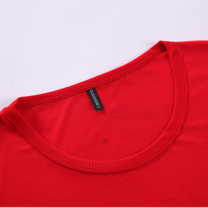 Custom Quick-Dry Round Neck T-Shirts for Events