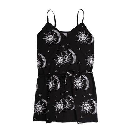 Floral Backless Summer Dress for Women