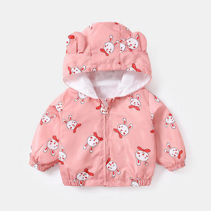 Cartoon Fleece Baby Jacket for Boys  Fall/Winter Wear
